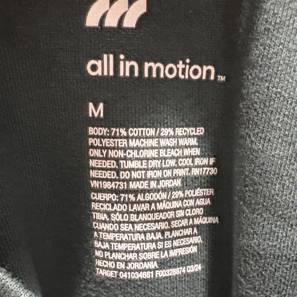 All in Motion Dark Green Women's Crew Neck Sweater - Picture 6 of 9
